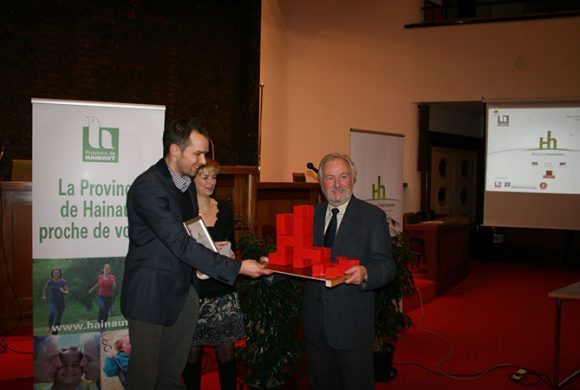 Cérémonie de Remise des Prix Hainaut horizons 2012, le 14 décembre au Gouvernement provincial à Mons.