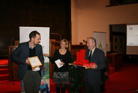 Cérémonie de Remise des Prix Hainaut horizons 2012, le 14 décembre au Gouvernement provincial à Mons.