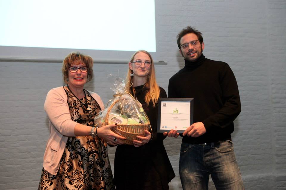 Ecoterre: Lauréat du Prix Hainaut horizons du Public, décerné par: