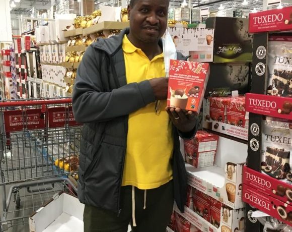 Quand un producteur de cacao de BELVAS se rend au supermarché