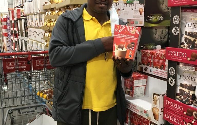 Quand un producteur de cacao de BELVAS se rend au supermarché