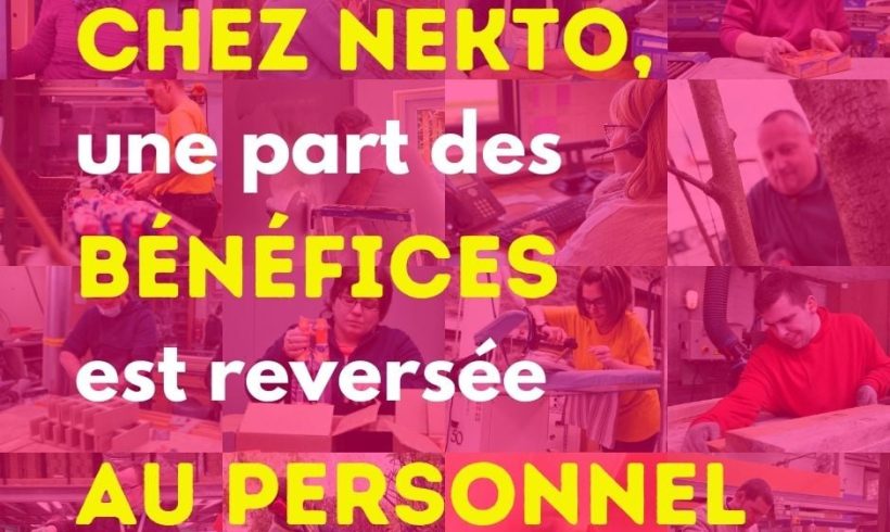 NEKTO redistribue une partie de ses bénéfices à ses employés