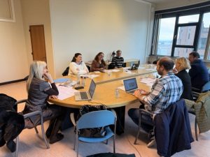 Le jury Hainaut Horizons délibère