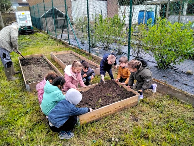 activité école potager