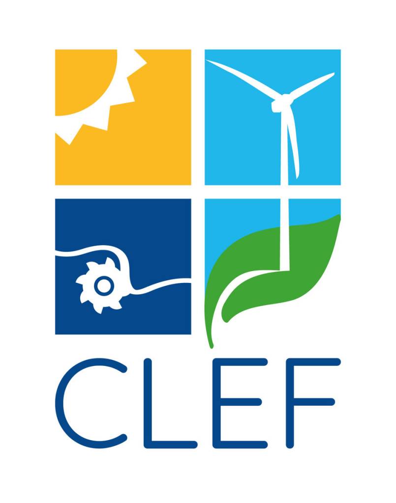 Logo CLEF , Coopérative Les Energies du Futur